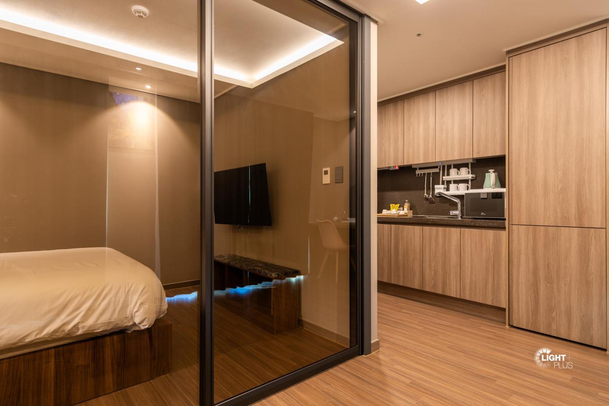 Hera Haeundae Beach Premium Ocean View # Sea View Busan Eksteriør bilde