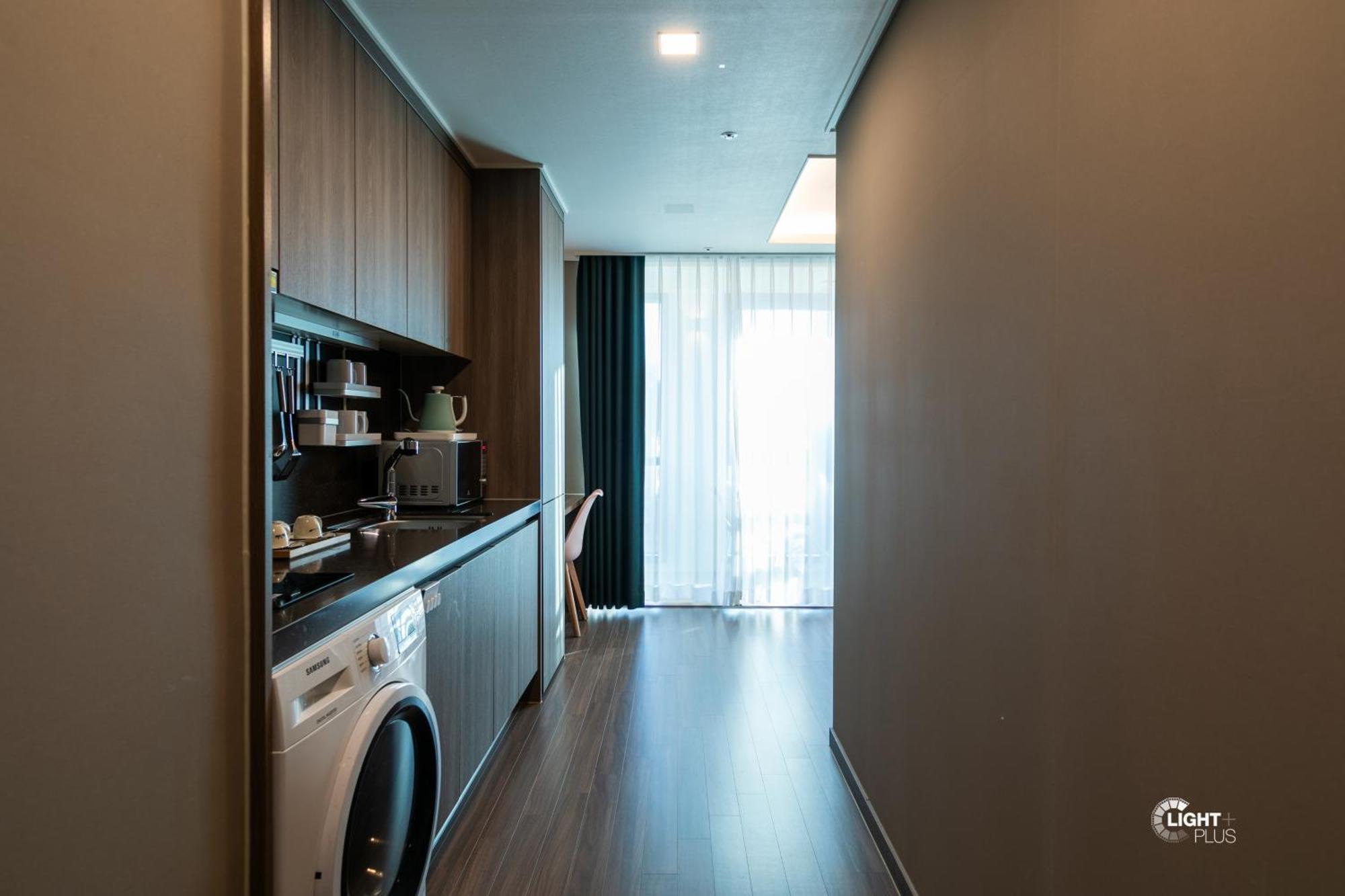Hera Haeundae Beach Premium Ocean View # Sea View Busan Eksteriør bilde