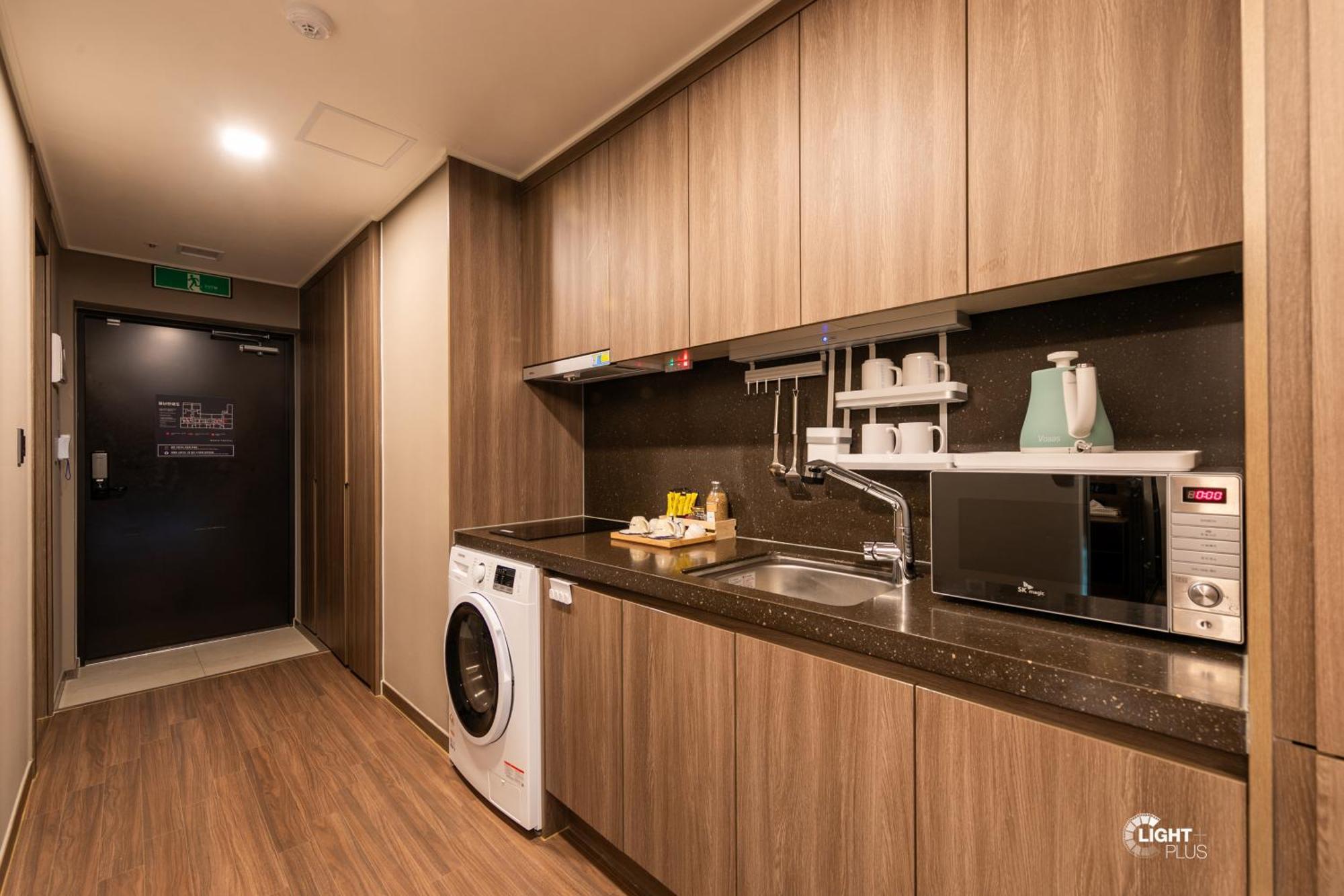 Hera Haeundae Beach Premium Ocean View # Sea View Busan Eksteriør bilde