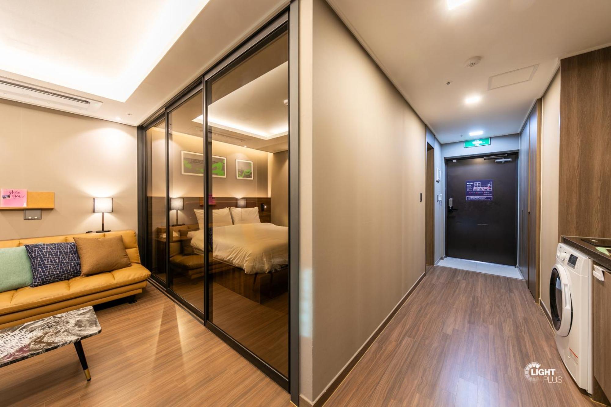 Hera Haeundae Beach Premium Ocean View # Sea View Busan Eksteriør bilde