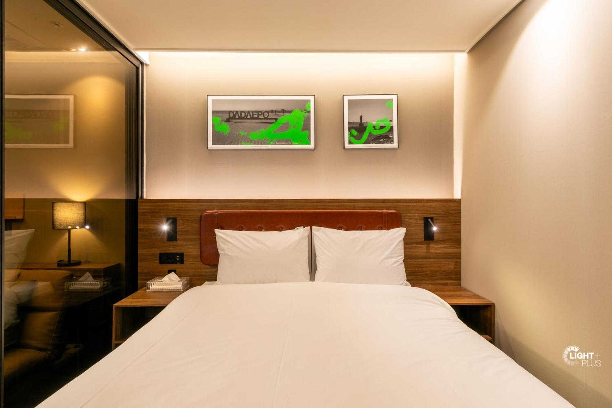 Hera Haeundae Beach Premium Ocean View # Sea View Busan Eksteriør bilde