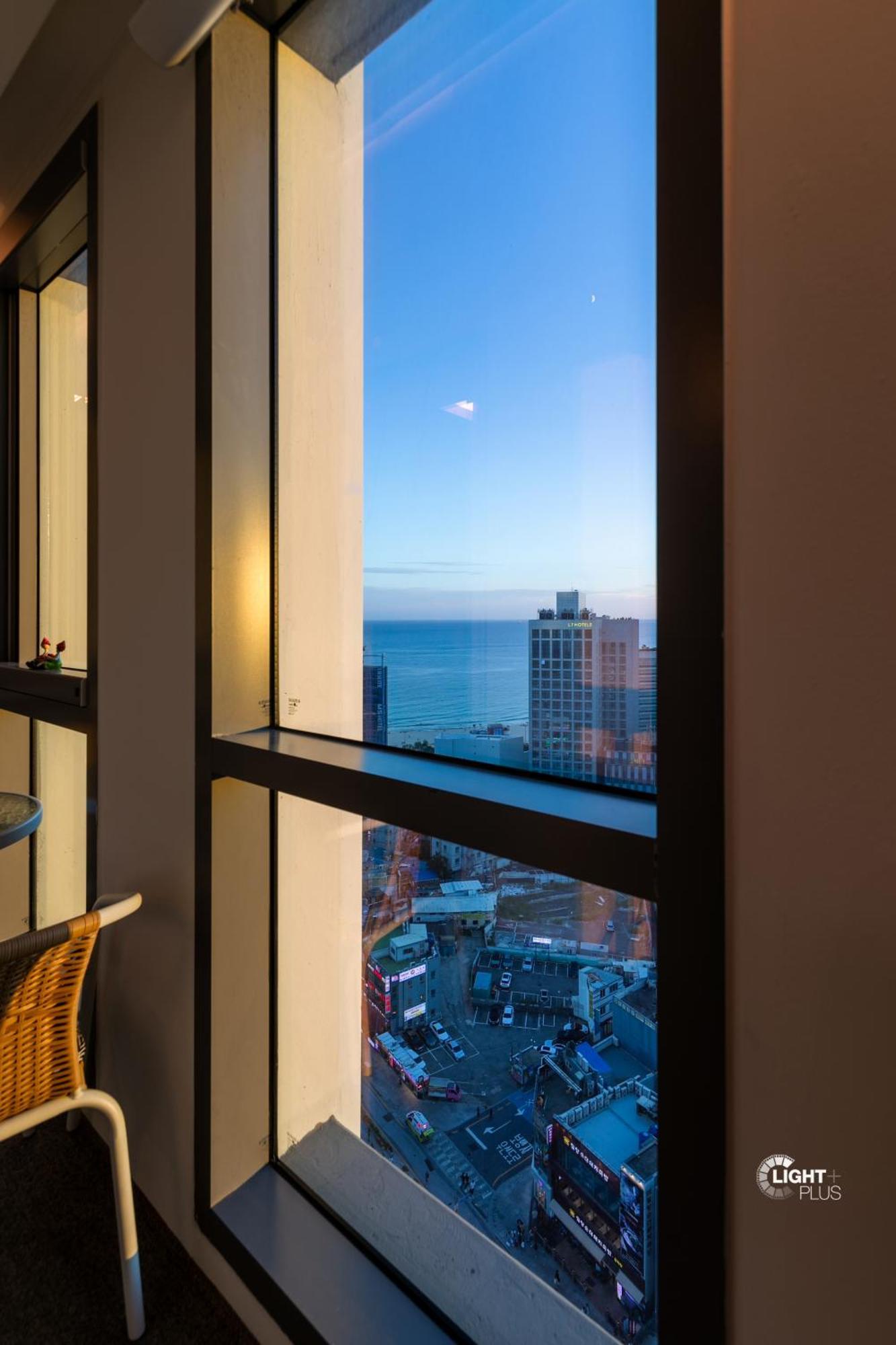 Hera Haeundae Beach Premium Ocean View # Sea View Busan Eksteriør bilde