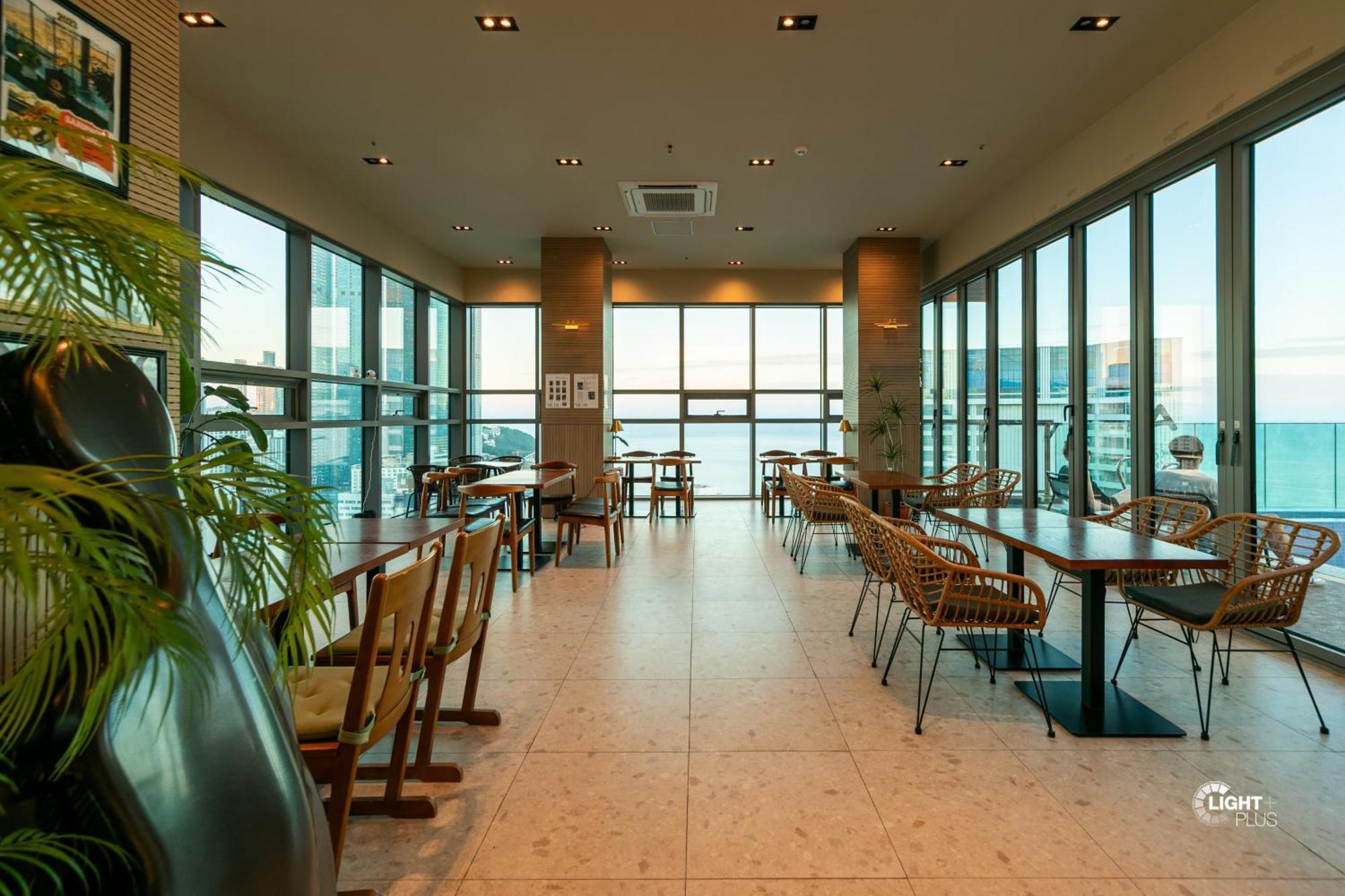 Hera Haeundae Beach Premium Ocean View # Sea View Busan Eksteriør bilde