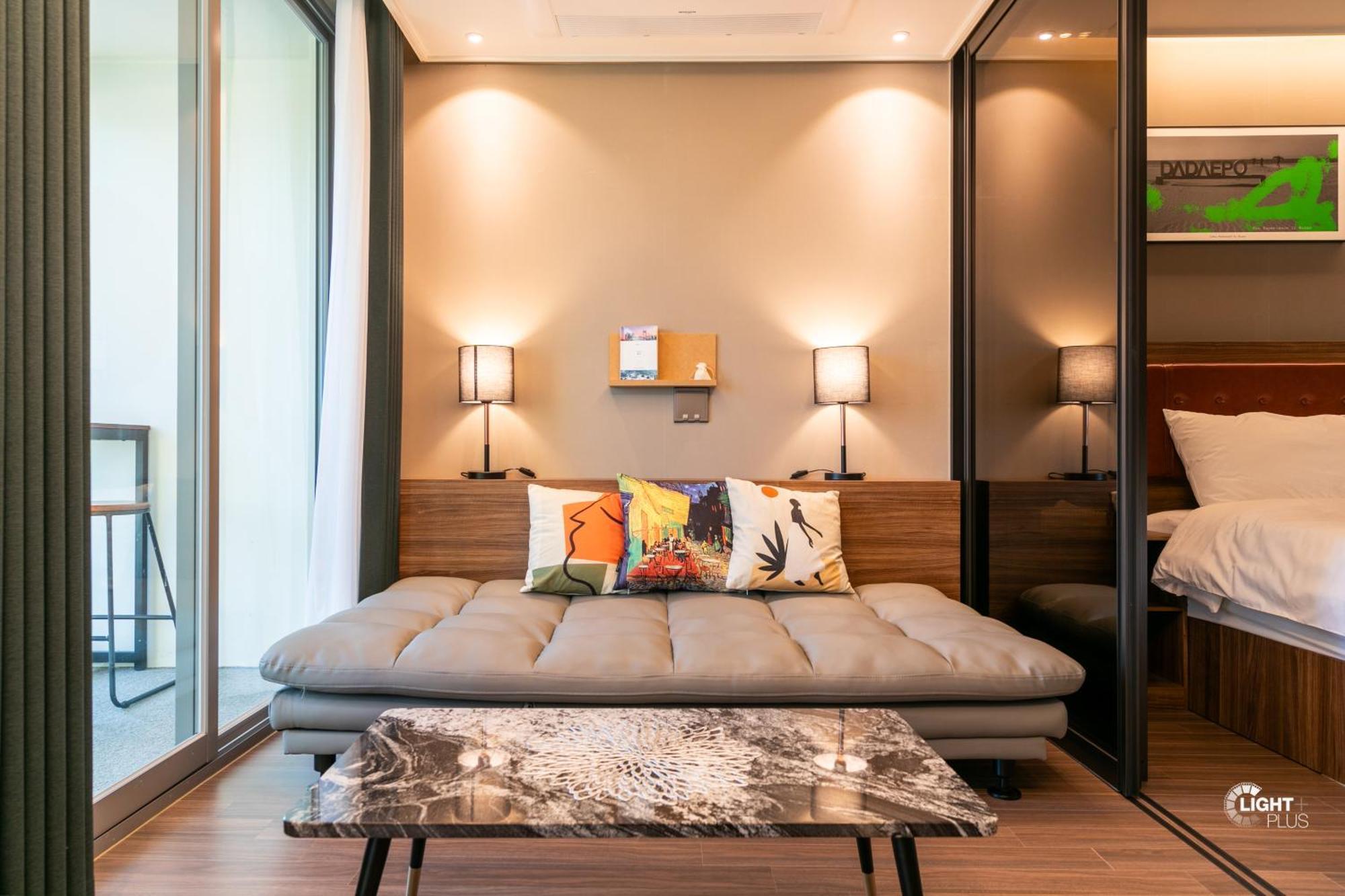 Hera Haeundae Beach Premium Ocean View # Sea View Busan Eksteriør bilde