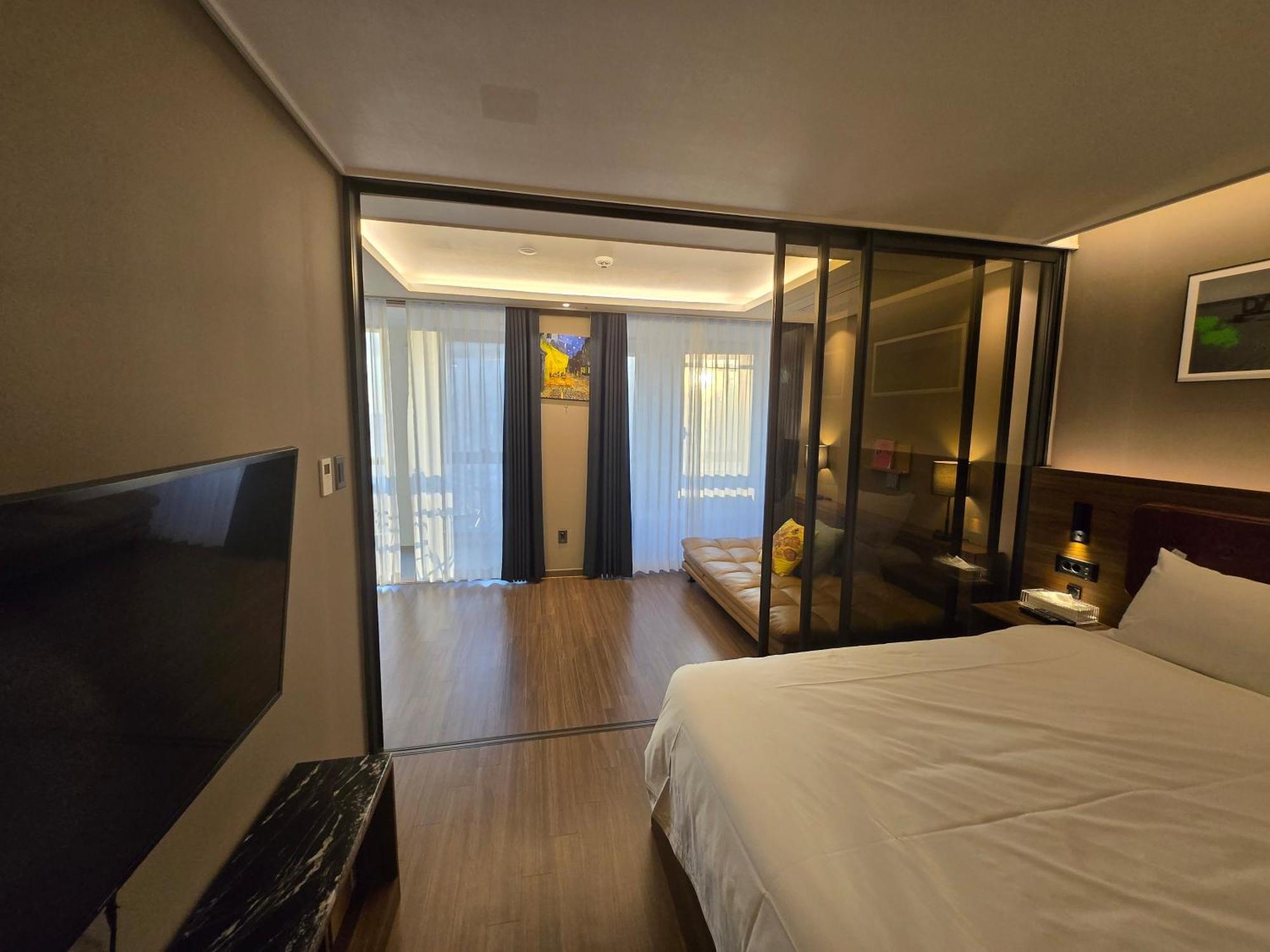 Hera Haeundae Beach Premium Ocean View # Sea View Busan Eksteriør bilde
