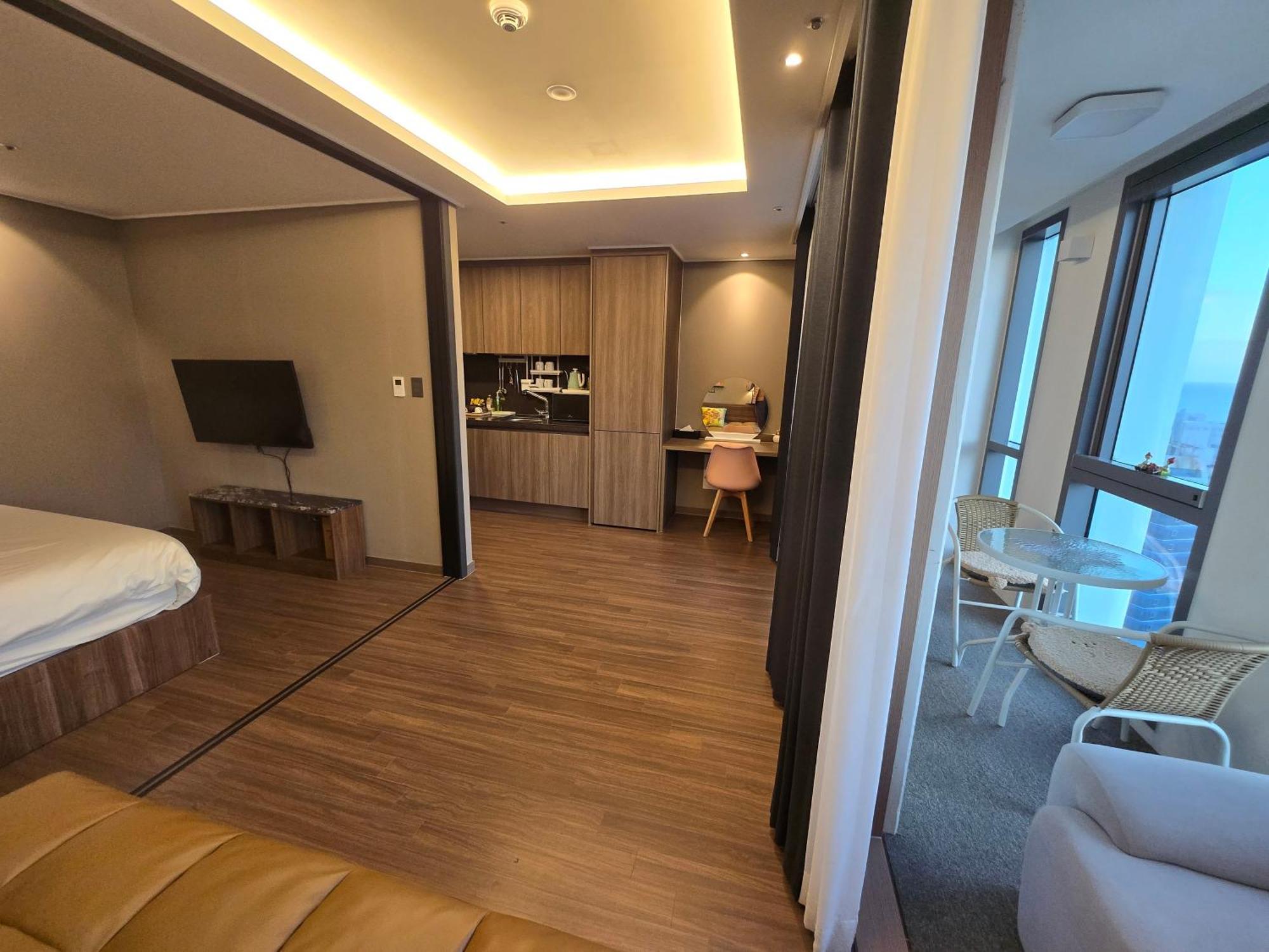 Hera Haeundae Beach Premium Ocean View # Sea View Busan Eksteriør bilde