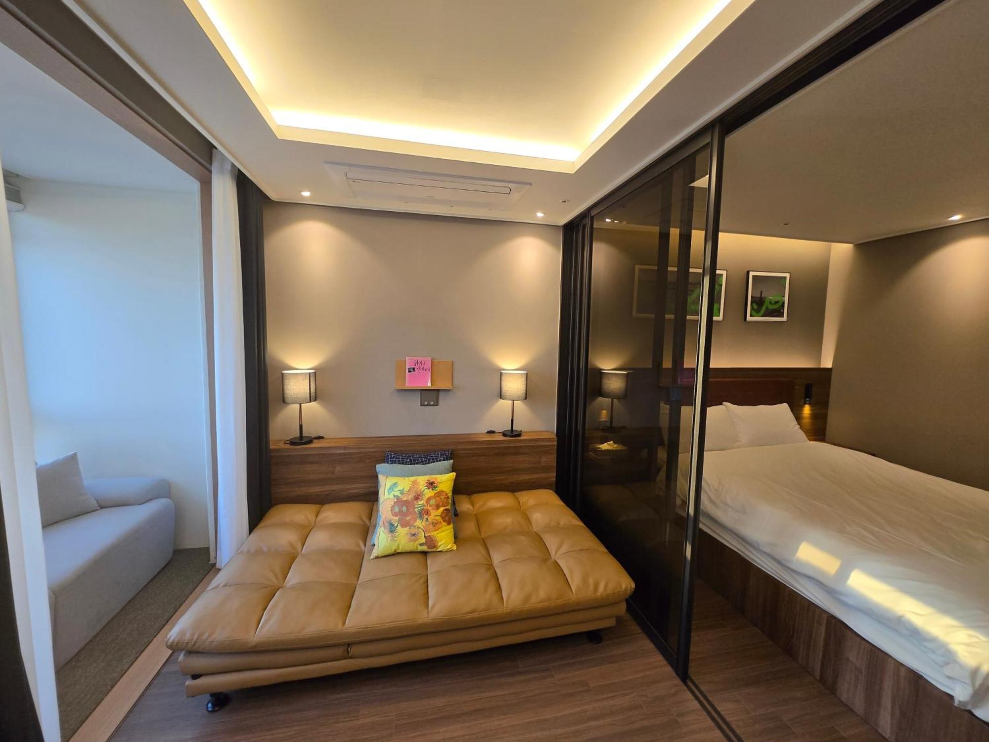Hera Haeundae Beach Premium Ocean View # Sea View Busan Eksteriør bilde