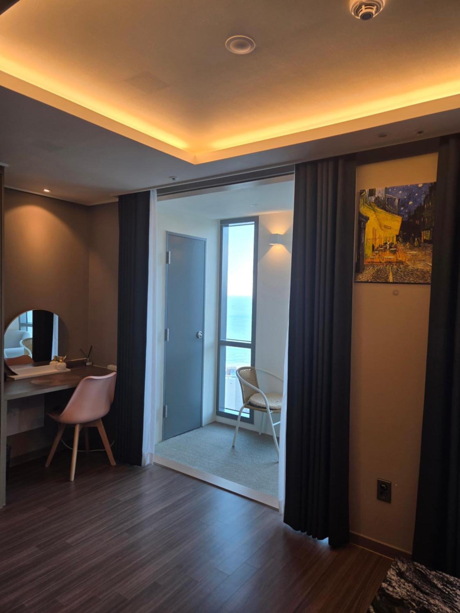 Hera Haeundae Beach Premium Ocean View # Sea View Busan Eksteriør bilde
