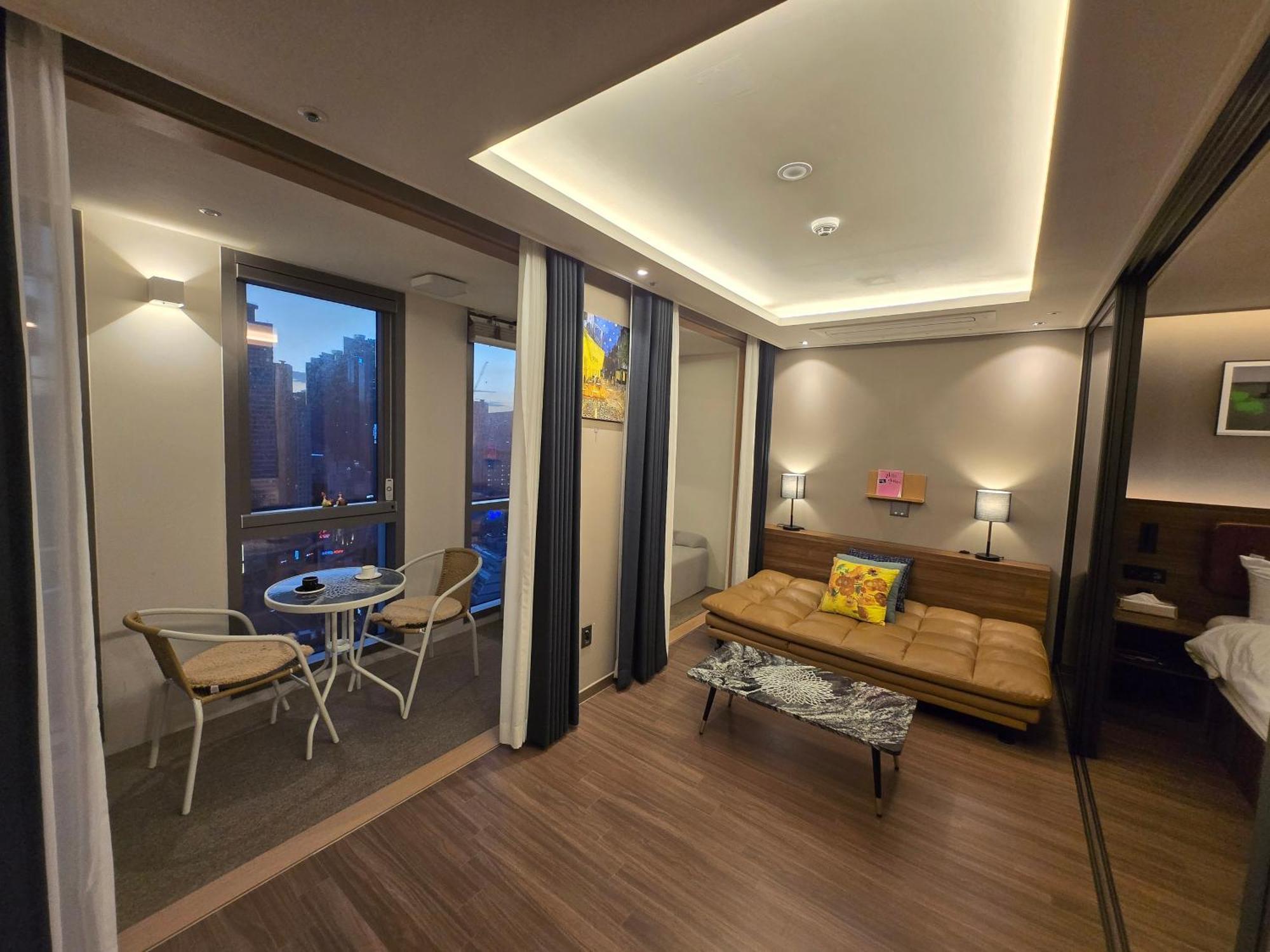 Hera Haeundae Beach Premium Ocean View # Sea View Busan Eksteriør bilde