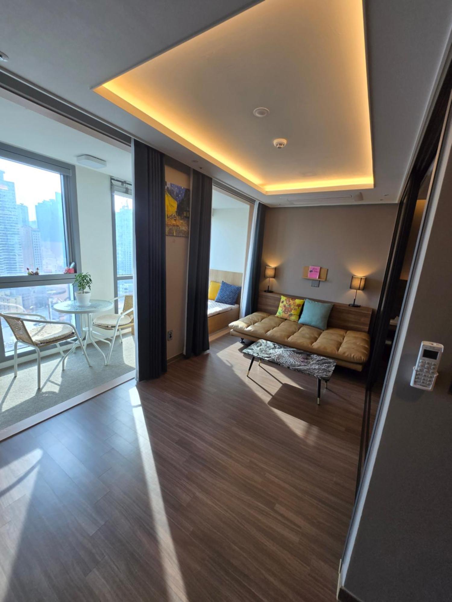Hera Haeundae Beach Premium Ocean View # Sea View Busan Eksteriør bilde