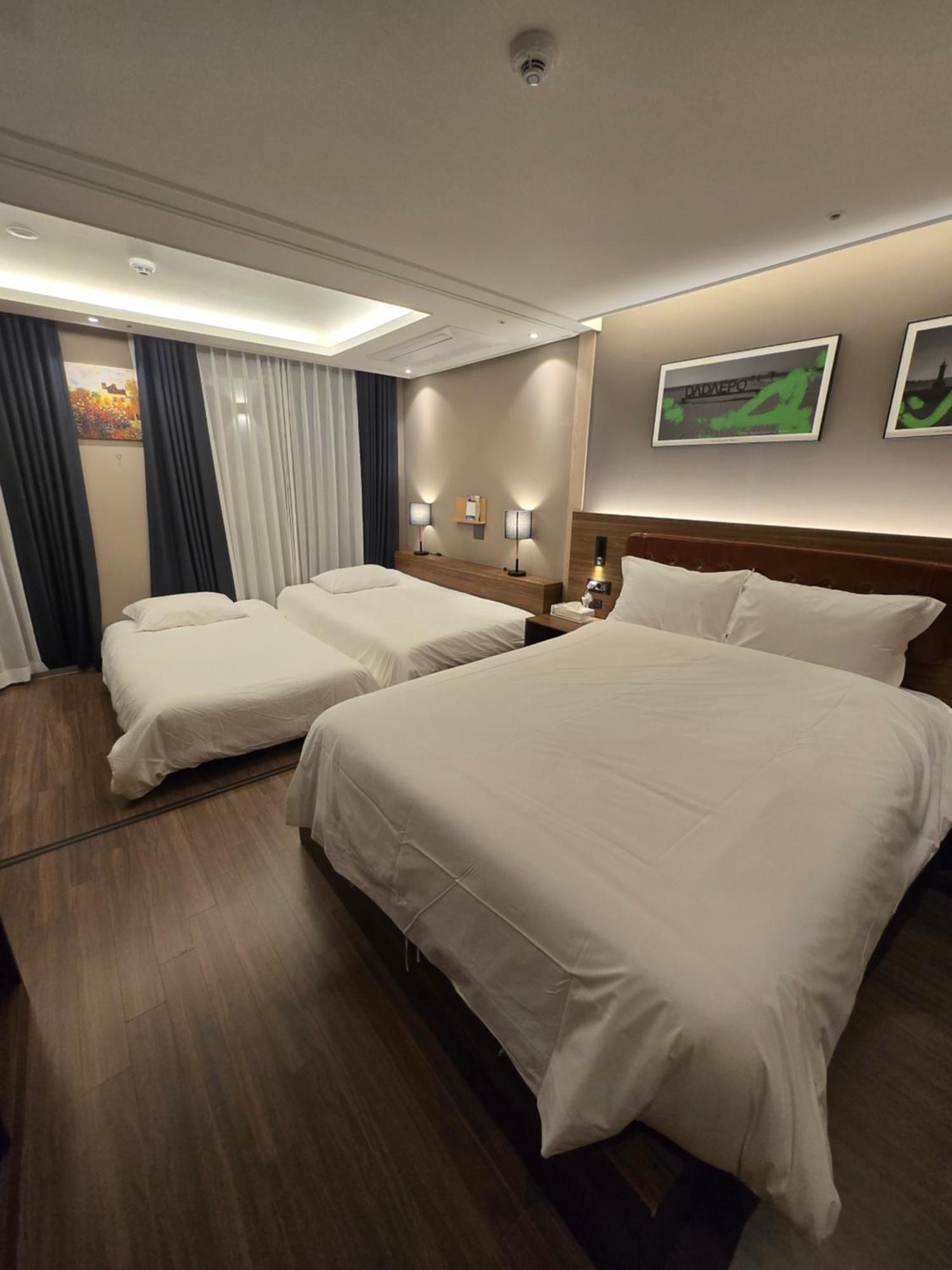 Hera Haeundae Beach Premium Ocean View # Sea View Busan Eksteriør bilde